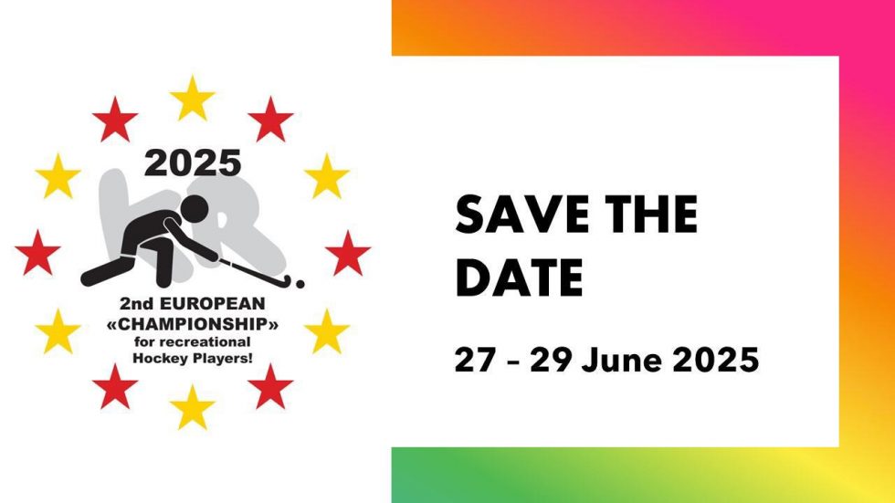 Save the date - Elternhockey-EM 2025